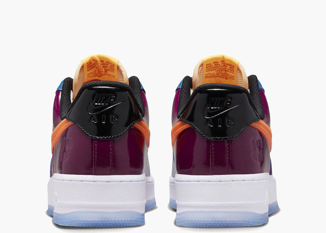 Nike Air Force 1 Low SP Undefeated Multi-Patent Total Orange