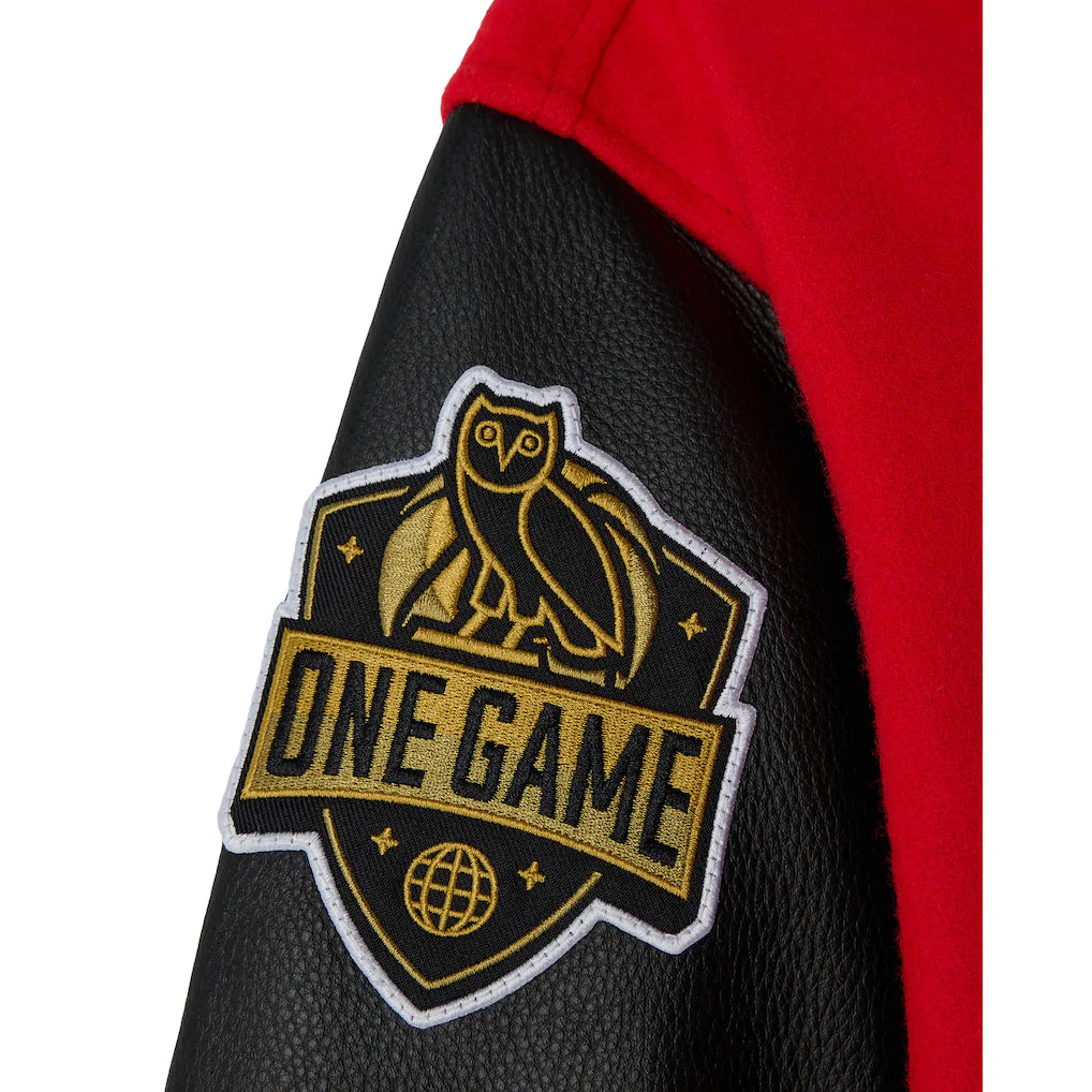 Veste universitaire raglan Chicago Bulls X OVO Hommes