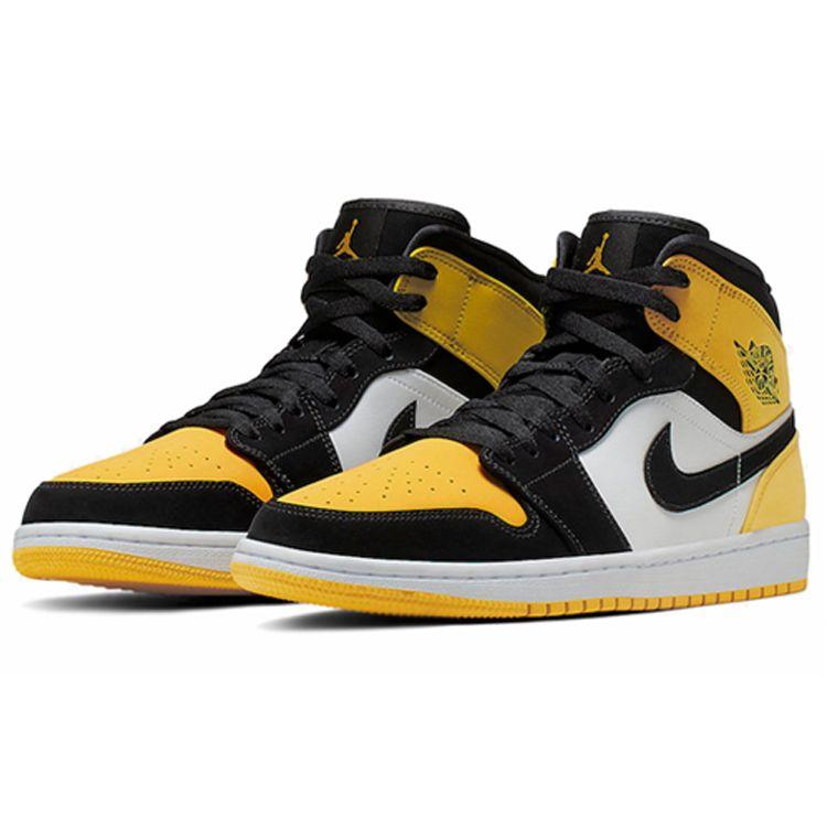 Air Jordan 1 Mid SE Yellow Toe