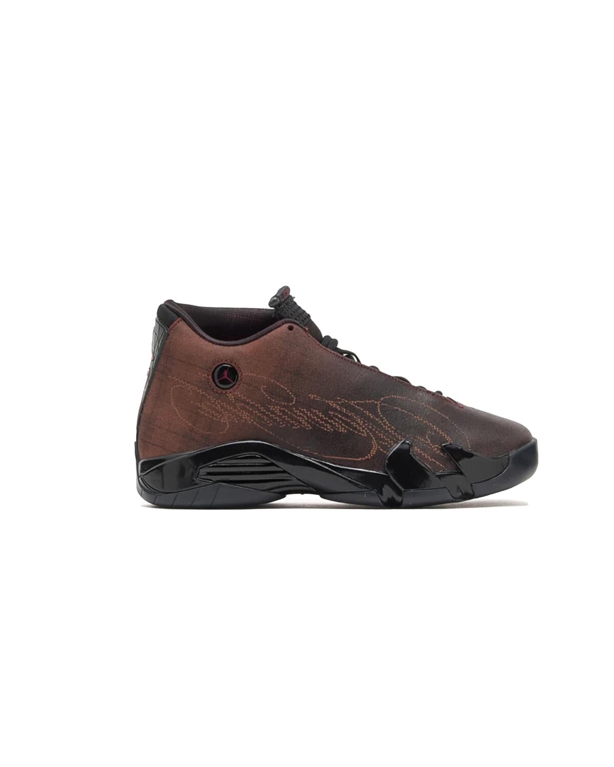 La Air Jordan 14 x Mowalola "Burnt Red"