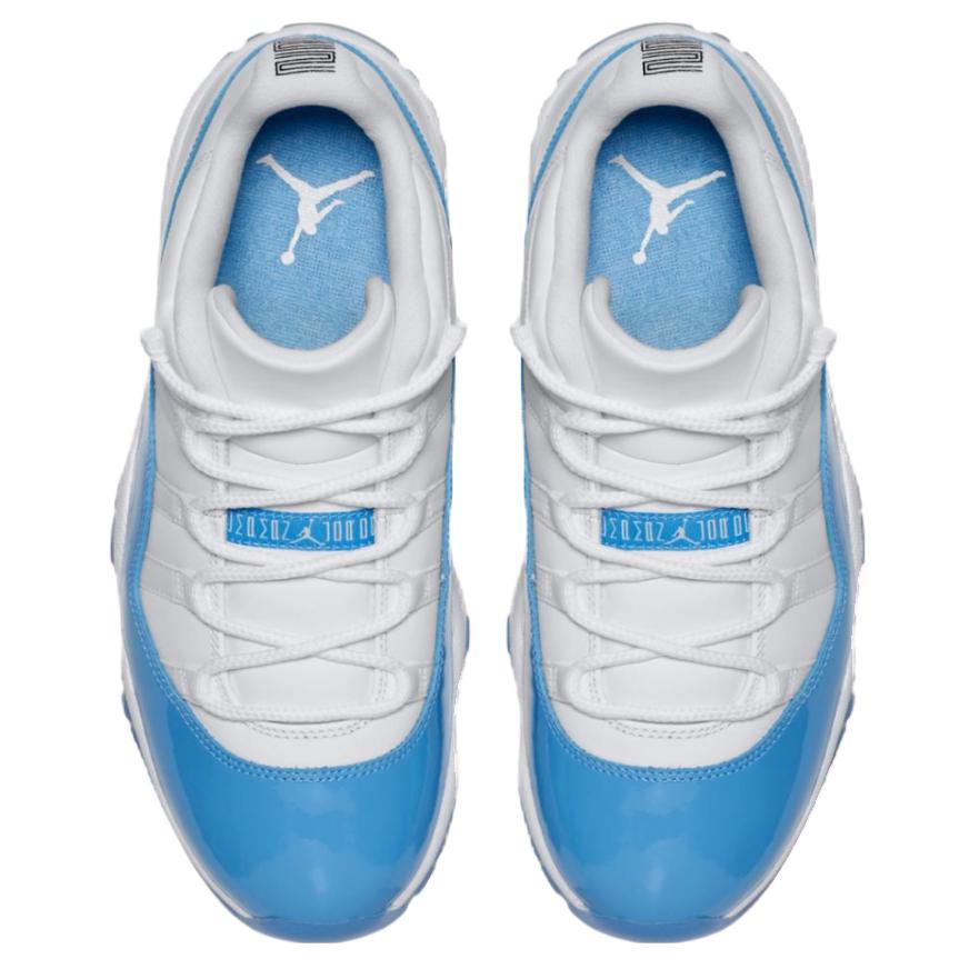 AIR JORDAN 11 RETRO LOW 'UNIVERSITY BLUE' GS
