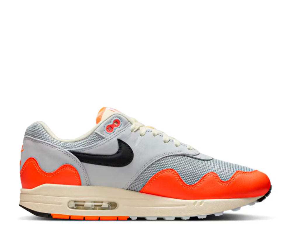 Sneakers Nike Air Max 1 Patta Waves Homme - Hyper Crimson Pure Platinum