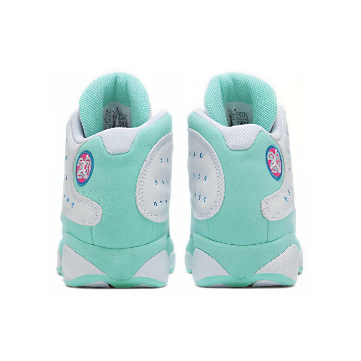 Jordan 13 Retro White Soar Green Pink
