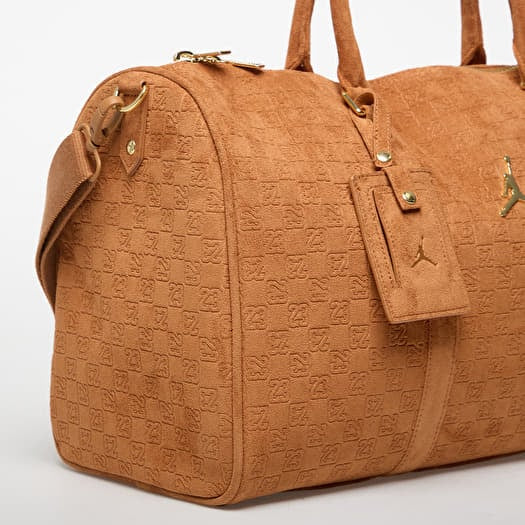 JORDAN JAM SUEDE MONOGRAM DUFFLE