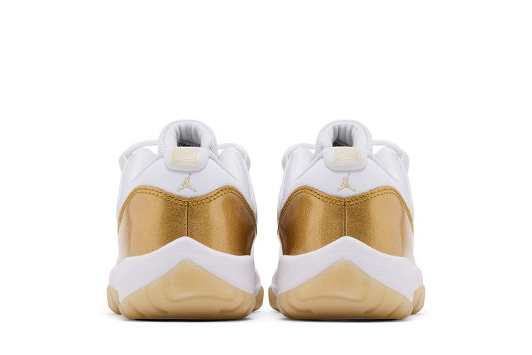 Jordan Air Jordan 11 Low Top White Gold