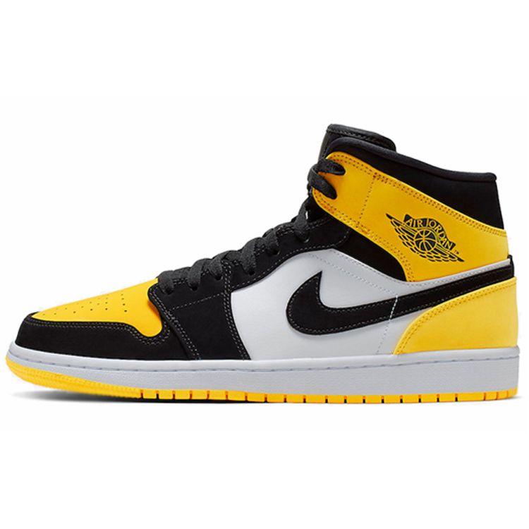 Air Jordan 1 Mid SE Yellow Toe