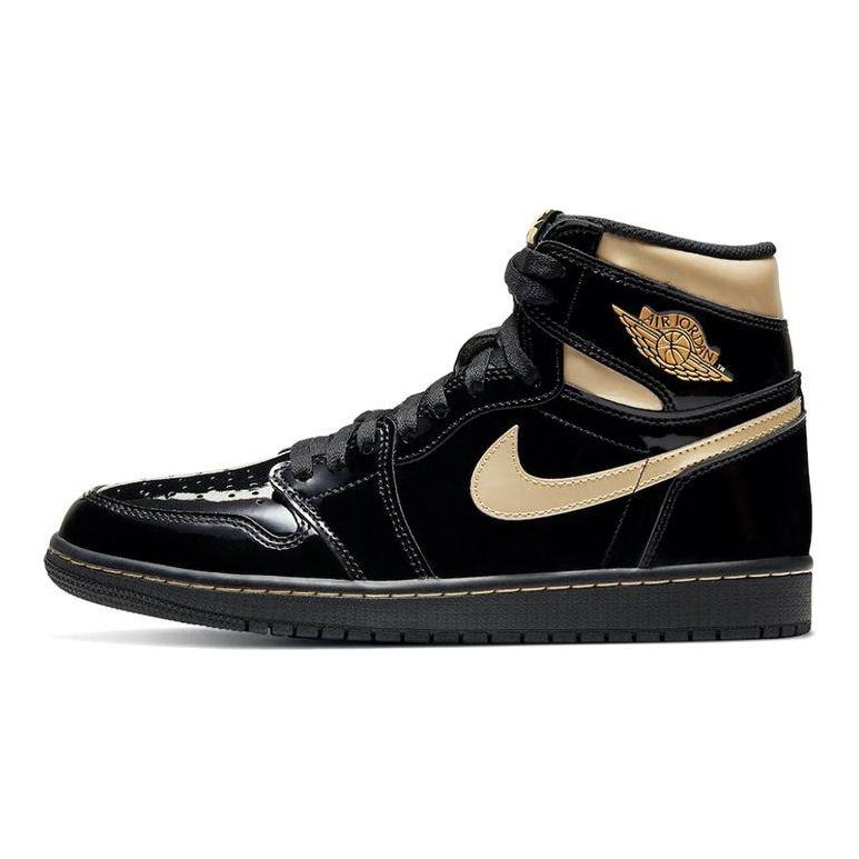 Air Jordan 1 Retro High OG Black Metallic Gold