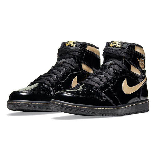 Air Jordan 1 Retro High OG Black Metallic Gold
