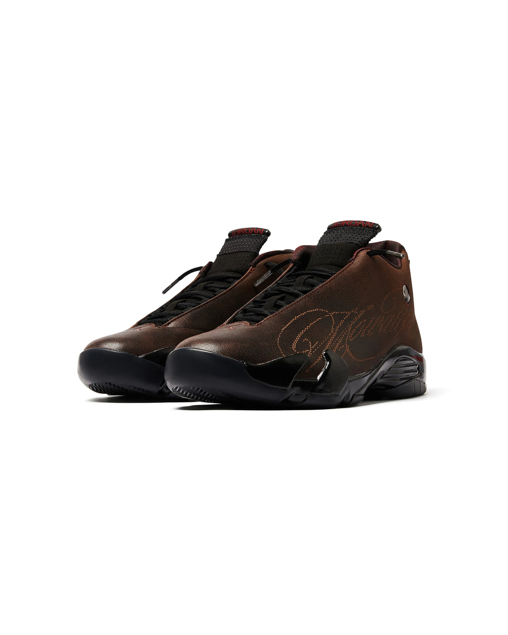 La Air Jordan 14 x Mowalola "Burnt Red"