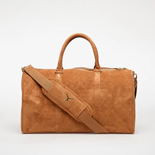 JORDAN JAM SUEDE MONOGRAM DUFFLE