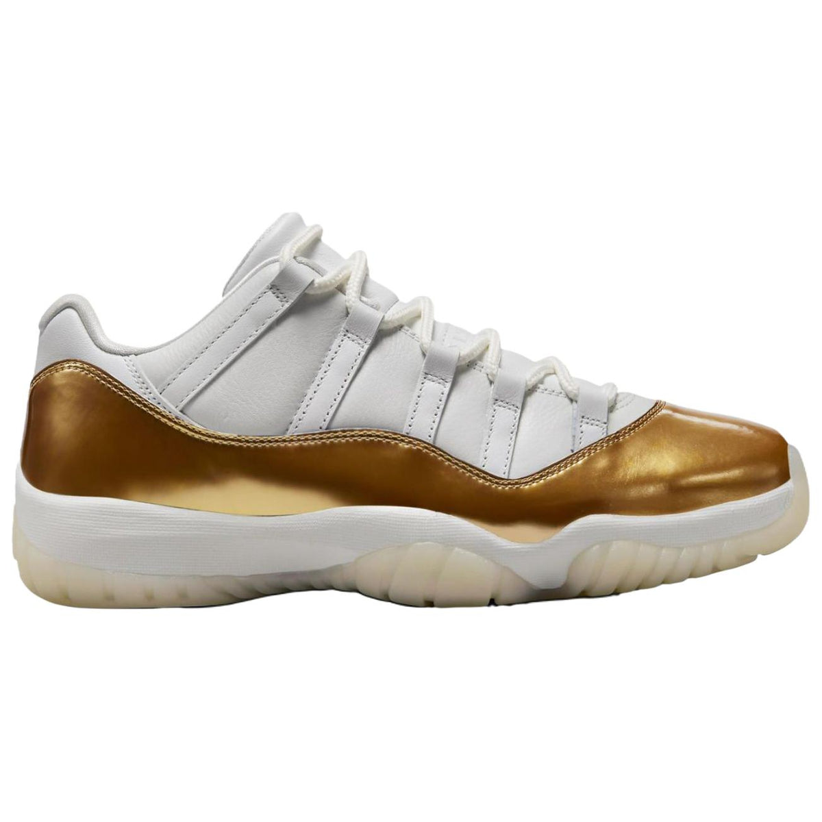 Jordan Air Jordan 11 Low Top White Gold