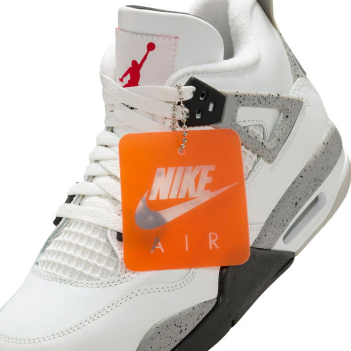 Air Jordan 4 Retro White Cement Enfants GS