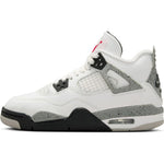 Air Jordan 4 Retro White Cement Enfants GS