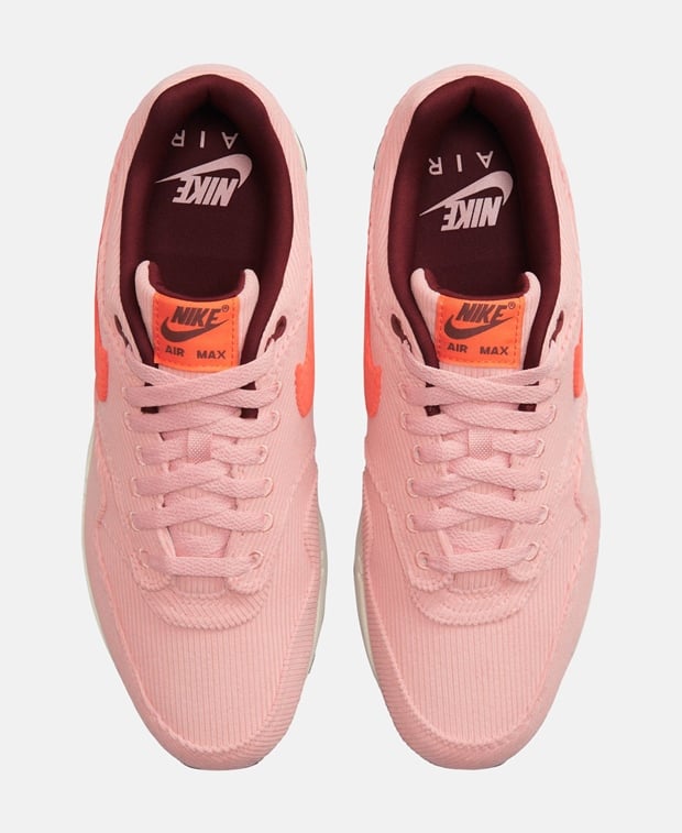 Air Max 1 Premium Tennis Couleur Rose Pâle
