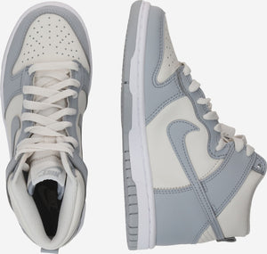 Baskets 'Dunk' Nike Sportswear en Gris, Blanc Cassé