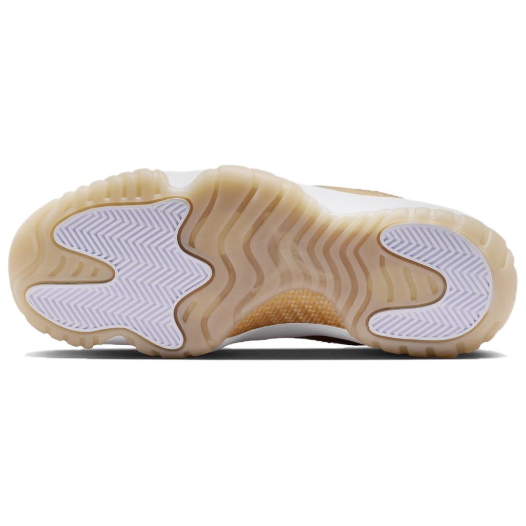 Jordan Air Jordan 11 Low Top White Gold