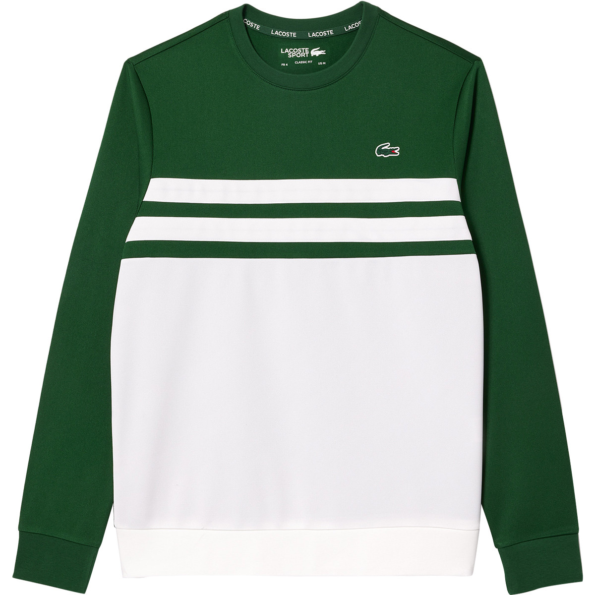 SWEAT LACOSTE CAPSULE TECHNIQUE