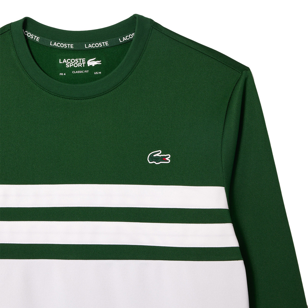 SWEAT LACOSTE CAPSULE TECHNIQUE