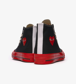 Comme des Garçons Play Chuck 70 HI "Red Sole" x