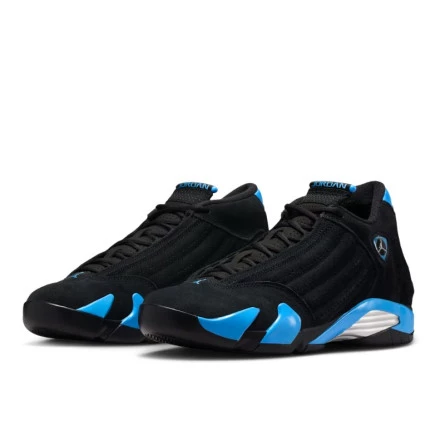 Air Jordan 14 Retro "Black University Blue" Gs