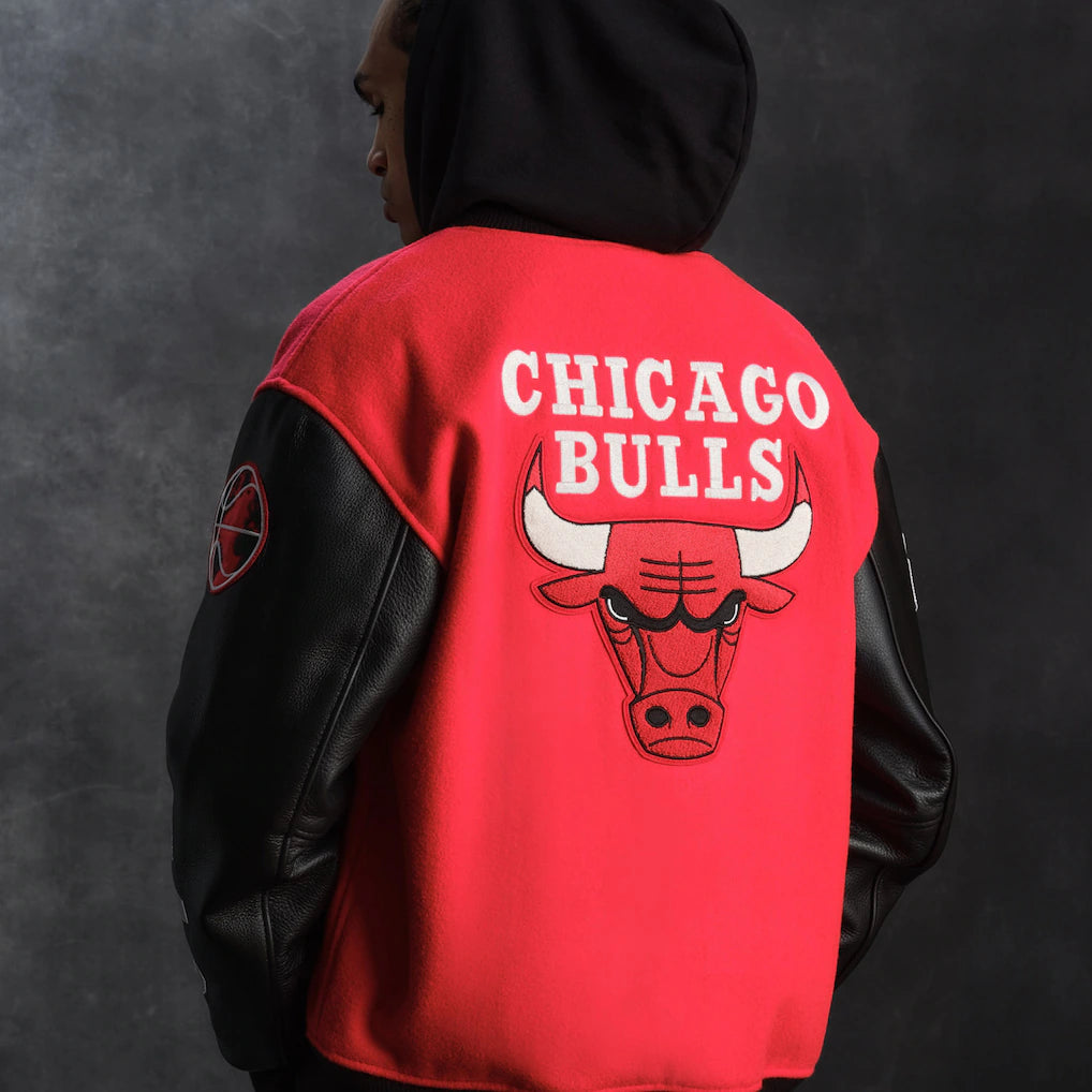 Veste universitaire raglan Chicago Bulls X OVO Hommes