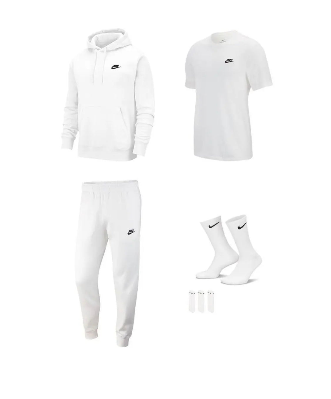 Ensemble Nike Sportswear  Sweat-shirt + Bas de jogging + Tee-shirt + Chaussettes (4 pièces) Homme