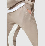 Ensemble Oversize Falare Maron & Beige