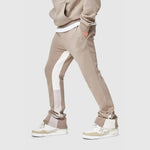 Ensemble Oversize Falare Maron & Beige