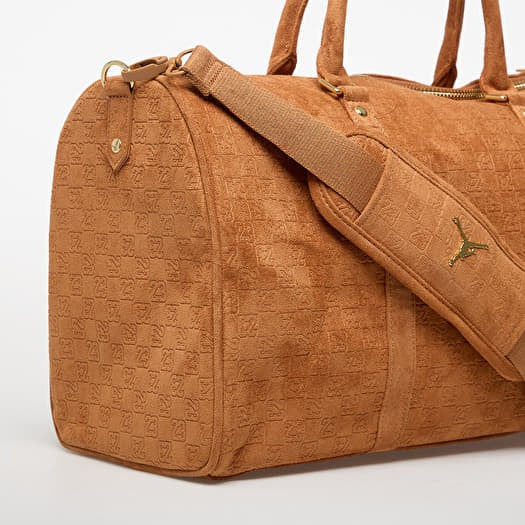 JORDAN JAM SUEDE MONOGRAM DUFFLE