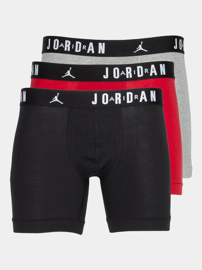 Pack 3 boxers flight noir homme - Jordan