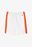 SHORT LACOSTE REGULAR FIT COLOR-BLOCK MOLLETON