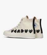Comme des Garçons Play Multi Hearts Chuck 70 Hi x