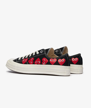 Comme des Garçons Play Multi Hearts Chuck 70 Low Top x