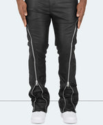 Jeans flare zippe