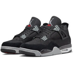 Air Jordan 4 Retro SE Black Canvas