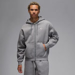 Jordan Brooklyn Fleece Oversized Pullover Hoodie Carbon Heather