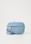 Jordan MONOGRAM CAMERA BAG - Sac bandoulière - bleached denim