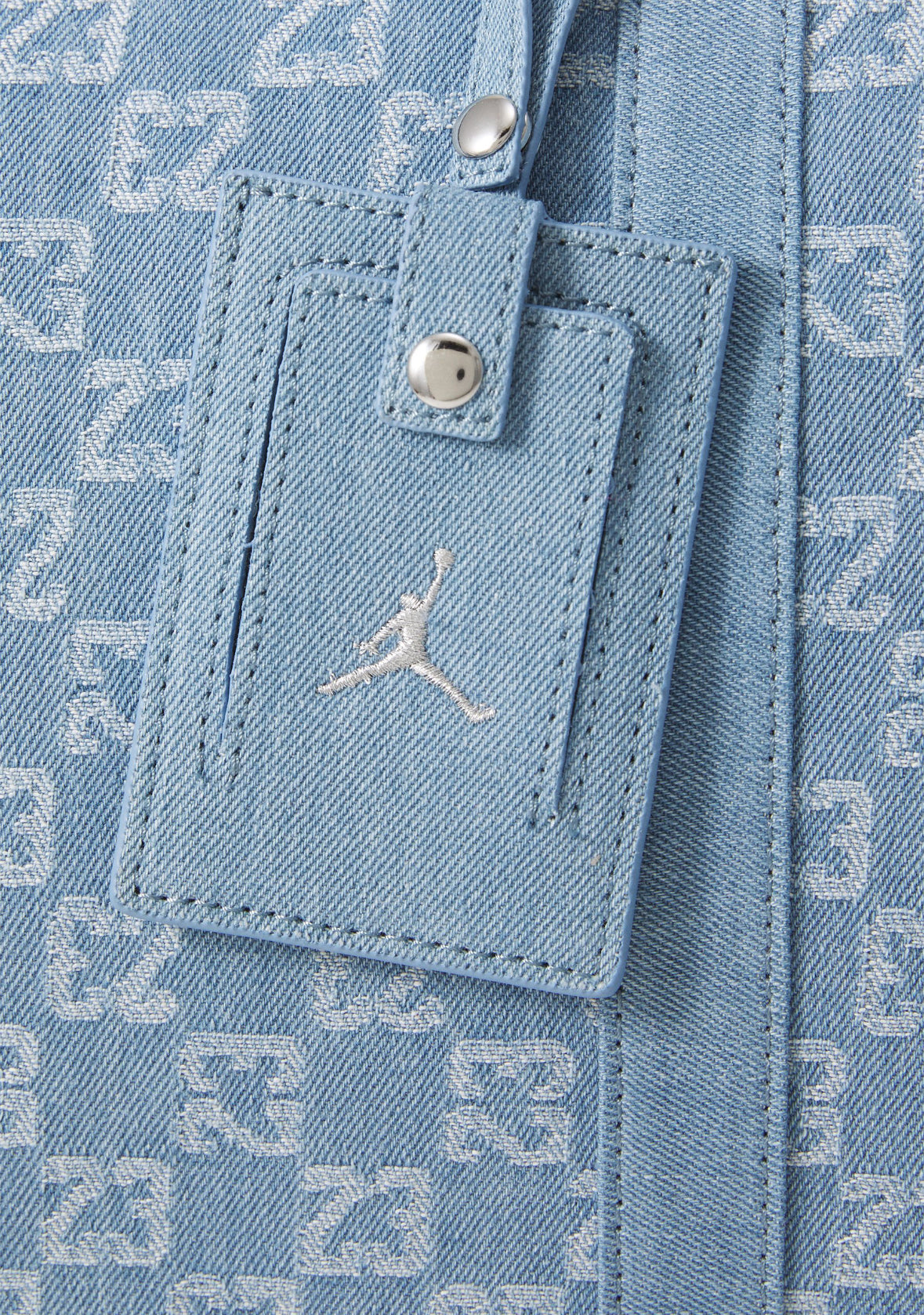 Jordan MONOGRAM DUFFLE BAG - Sac de voyage - bleached denim
