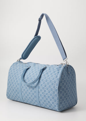 Jordan MONOGRAM DUFFLE BAG - Sac de voyage - bleached denim