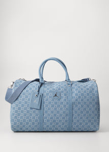 Jordan MONOGRAM DUFFLE BAG - Sac de voyage - bleached denim