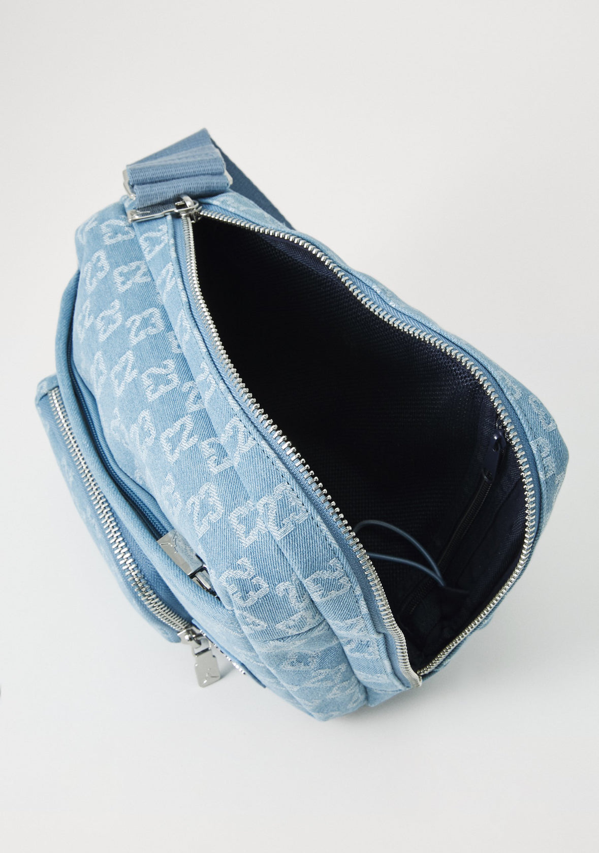 Jordan MONOGRAM SLING BAG - Sac bandoulière - bleached denim