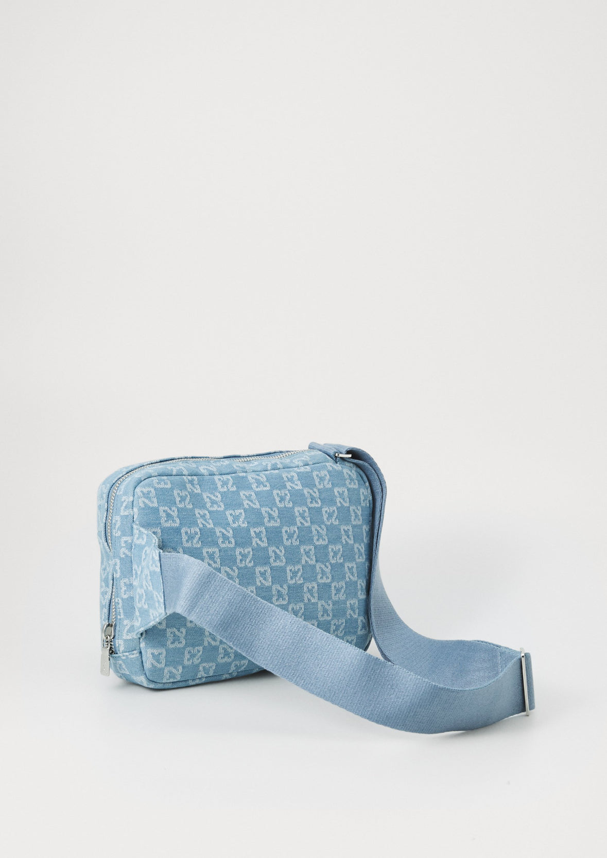 Jordan MONOGRAM SLING BAG - Sac bandoulière - bleached denim