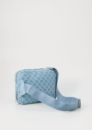 Jordan MONOGRAM SLING BAG - Sac bandoulière - bleached denim