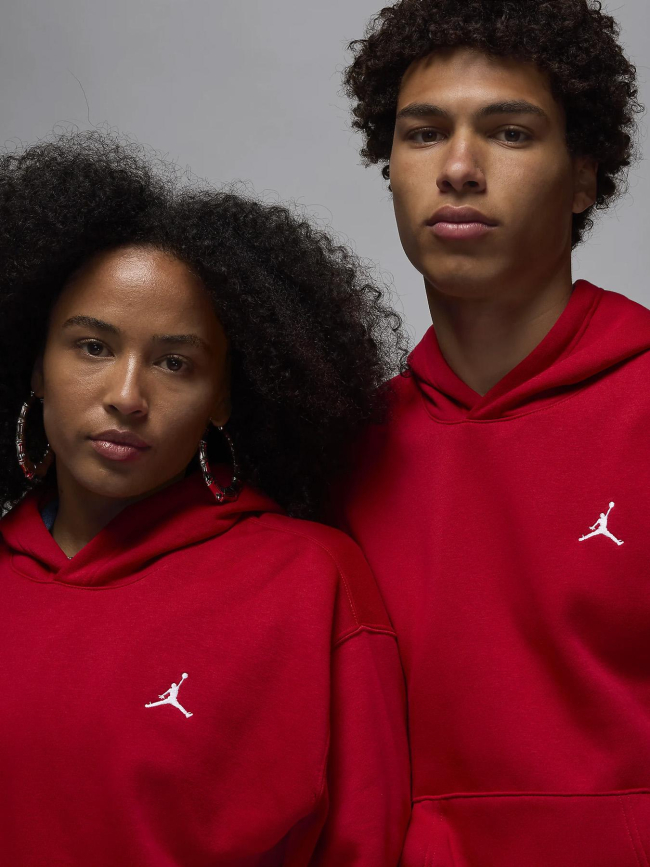 Sweat à capuche jordan brooklyn marron - Nike