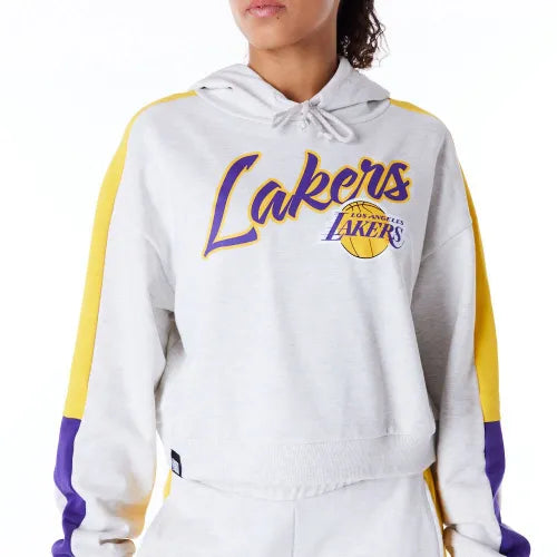New Era Sweat à capuche NBA Colour Block Los Angeles Lakers