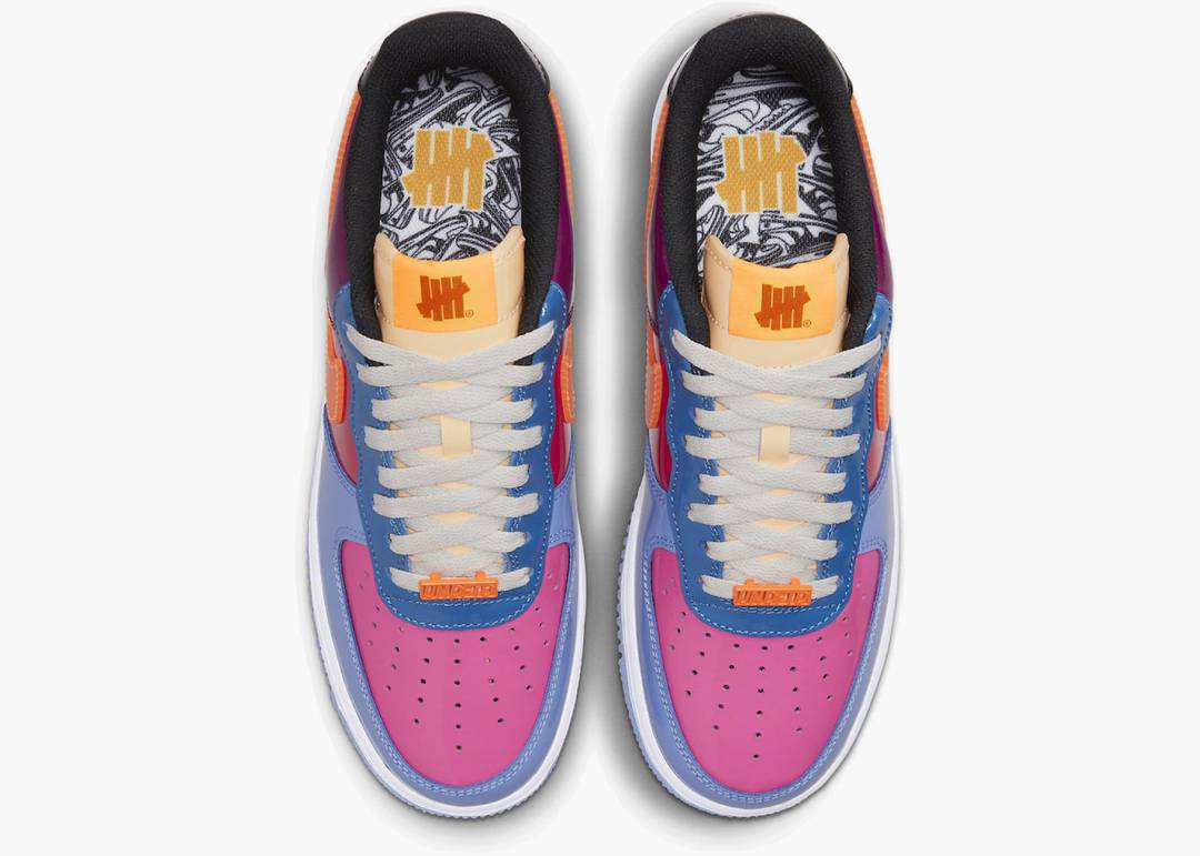 Nike Air Force 1 Low SP Undefeated Multi-Patent Total Orange