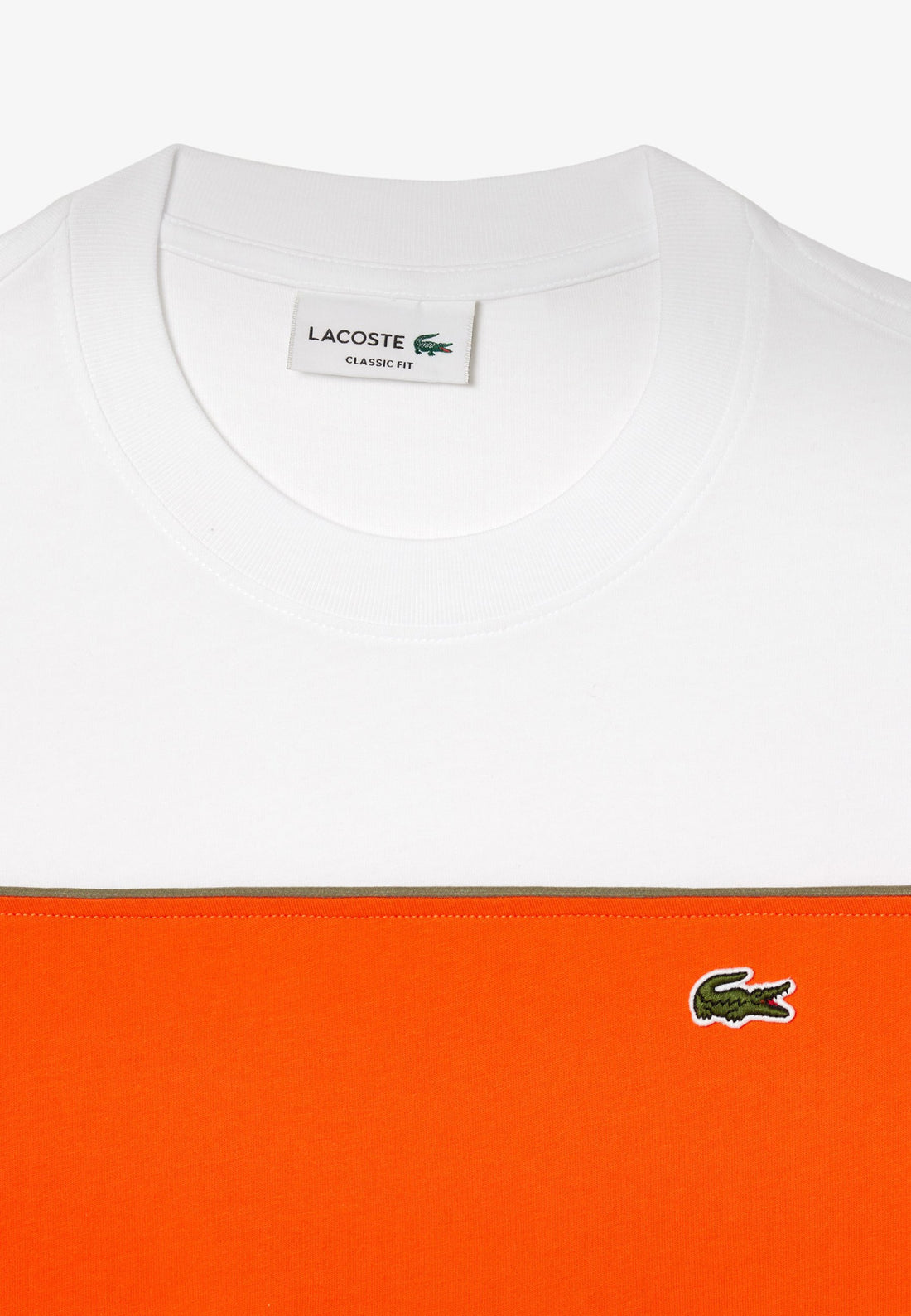 T-shirt Lacoste Color Block manche courte