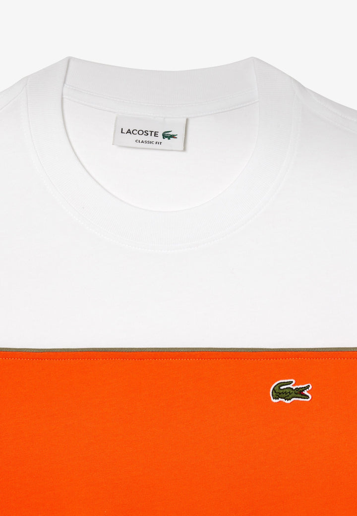 T-shirt Lacoste Color Block manche courte