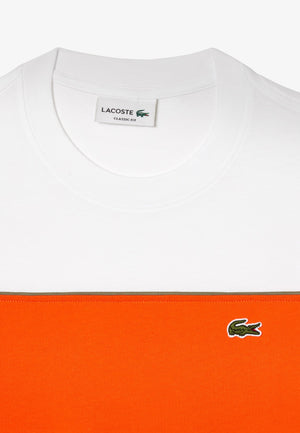 T-shirt Lacoste Color Block manche courte