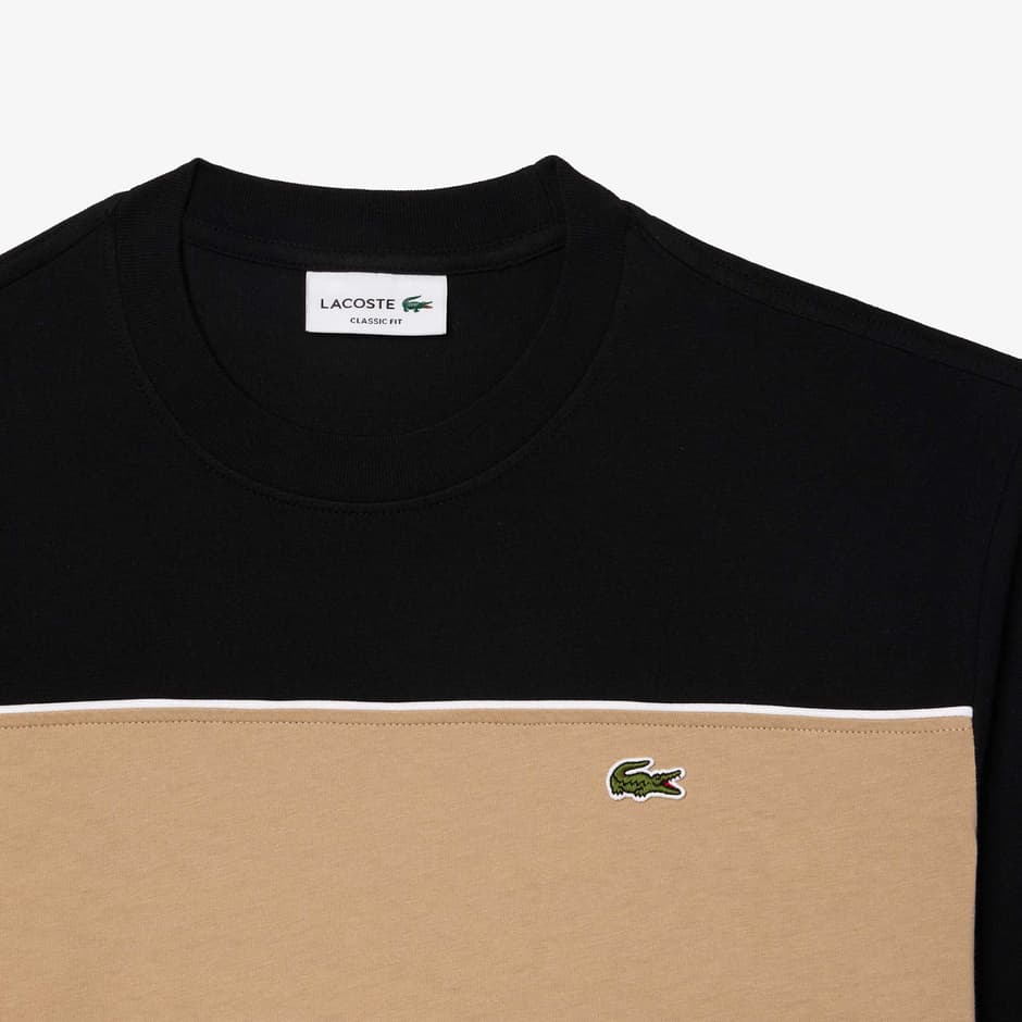 T-shirt Lacoste Color Block manche courte